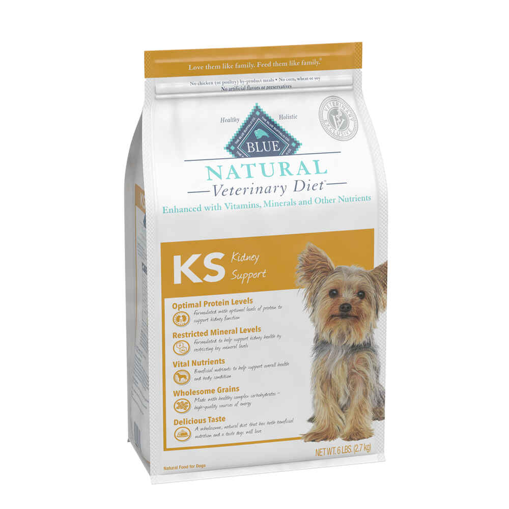 BLUE Natural Veterinary Diet KS Kidney Support Dry Cat Food