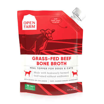 Open Farm Grass-Fed Beef Bone Broth for Dogs & Cats 12-oz product detail number 1.0