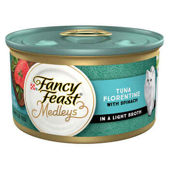 Fancy Feast Medleys Tuna Florentine Wet Cat Food 3 oz. Can - Case of 24 product detail number 1.0
