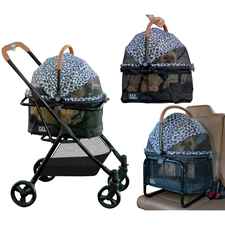 Pet Gear VIEW 360 Stroller, Booster, & Carrier Travel System for Small Dogs & Cats-product-tile