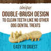 Merrick Fresh Kisses Grain Free Mint Breath Strips Dental Dog Treats Extra Small 6-oz, 20 count