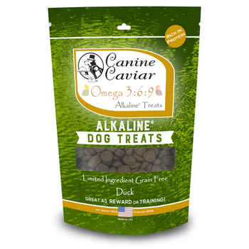 Canine Caviar Grain Free Duck Omega 369 Alkaline Treats 9oz product detail number 1.0