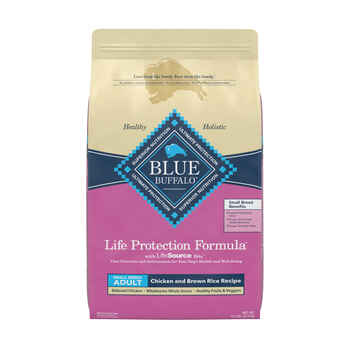 Blue Buffalo Life Protection Formula Small Breed Adult Chicken and Brown Rice Recipe Dry Dog Food 15 lb Bag product detail number 1.0