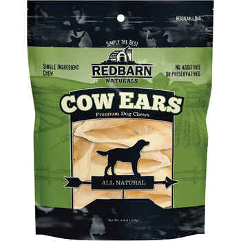 Redbarn Naturals Cow Ears Dog Treats 4.2 oz Bag product detail number 1.0