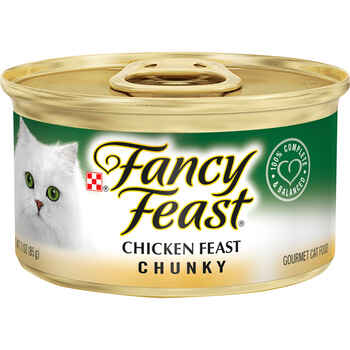 Fancy Feast Chunky Chicken Feast Wet Cat Food 3 oz. Cans - Case of 24 product detail number 1.0