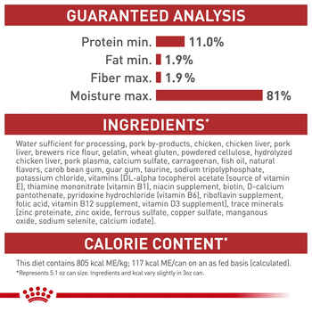 Royal Canin Feline Health Nutrition Instinctive Loaf In Sauce Adult Wet Cat Food - 3 oz Cans - Case of 24