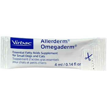 Allerderm Omegaderm Dogs and Cats Under 20 lbs 28 ct