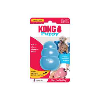 KONG Natural Teething Rubber Puppy Toy Small - (Color May Vary) product detail number 1.0