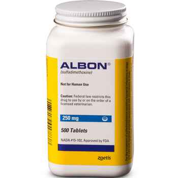 Albon Tablets 250 mg (sold per tablet) product detail number 1.0