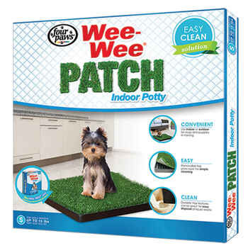 Four Paws Wee-Wee Patch Indoor Potty Small (20" x 20" x 1") product detail number 1.0