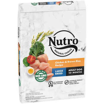 Nutro Natural Choice Large Breed Adult Dry Dog Food, Chicken & Brown Rice Recipe Dry Dog Food 13 lb Bag
