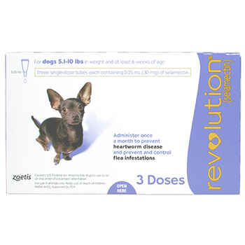 Revolution 3pk Dog 5.1-10 lbs product detail number 1.0