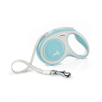 Flexi New Comfort Medium Retractable Tape Dog Leash Blue - 16 ft product detail number 1.0