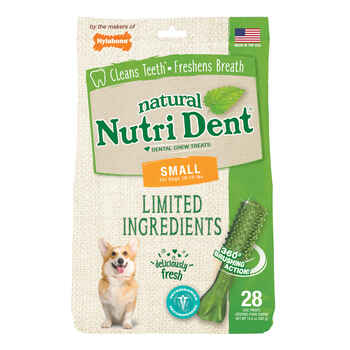 Nutri Dent Limited Ingredient Dental Chews Fresh Breath Small 28 count product detail number 1.0