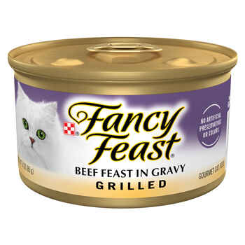 Fancy Feast Grilled Beef Feast Wet Cat Food  3 oz. Cans - Case of 24 product detail number 1.0