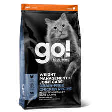 Go! Solutions Weight Management + Joint Care Grain-Free Chicken Recipe Dry Cat Food-product-tile