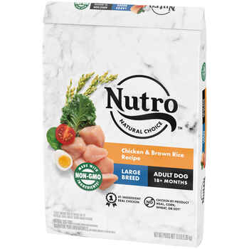 Nutro Natural Choice Large Breed Adult Dry Dog Food, Chicken & Brown Rice Recipe Dry Dog Food 13 lb Bag