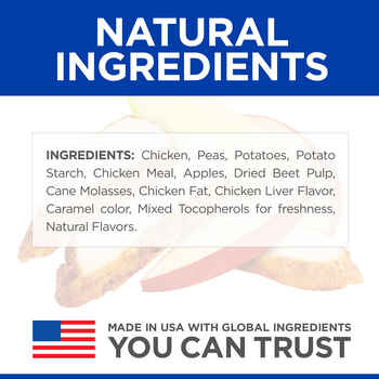 Hill's Grain Free Crunchy Naturals with Chicken & Apples Dog Treats -  8 oz Bag