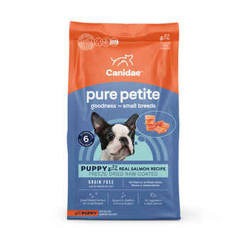 Canidae PURE Petite Small Breed Puppy Grain Free Salmon Recipe Dry Dog Food 4 lb Bag product detail number 1.0