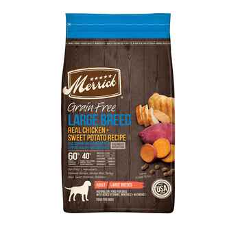 Merrick Grain Free Large Breed Real Chicken & Sweet Potato Dry Dog Food 22-lb product detail number 1.0