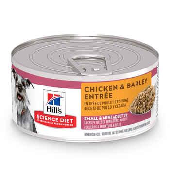 Hill's Science Diet Adult 7+ Small & Mini Chicken & Barley Entrée Wet Dog Food - 5.8 oz Cans - Case of 24 product detail number 1.0