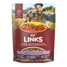 Zuke’s Lil’ Links Sausage-Style Soft and Chewy Natural Rabbit & Apple Recipe Dog Treats-product-tile