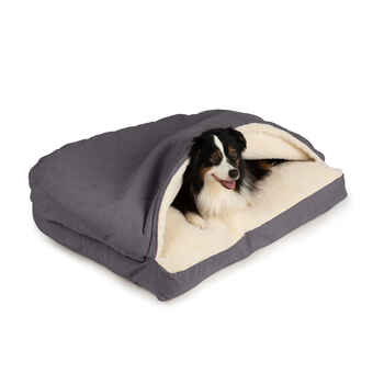 Snoozer® Rectangle Cozy Cave® Pet Bed Small Heather Gray product detail number 1.0