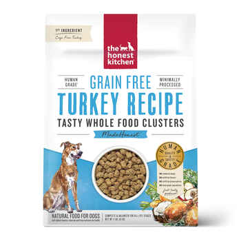 The Honest Kitchen Whole Food Clusters Grain Free Turkey Dry Dog Food - 1 lb Bag product detail number 1.0