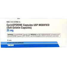Cyclosporine (Modified) Generic To Atopica 25 mg 30 Capsule Pk-product-tile