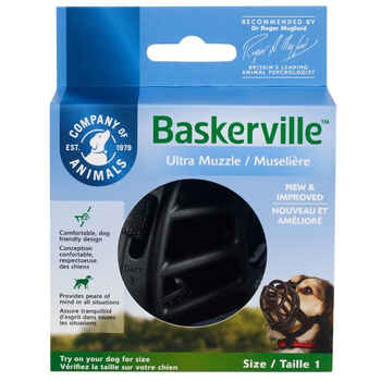 Baskerville Ultra Muzzle for Dogs Size 1 product detail number 1.0