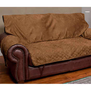 Solvit Sta-Put Full-Coverage Pet Loveseat Protector Cocoa product detail number 1.0