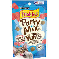 Friskies Party Mix Natural Yums with Wild Caught Tuna Cat Treats-product-tile