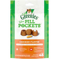 FELINE GREENIES Pill Pockets Chicken Flavor 45 Treats-product-tile