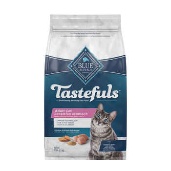 Blue Buffalo™ Tastefuls™ Adult Cat Sensitive Stomach Chicken & Brown Rice Recipe Cat Food 7 lb bag product detail number 1.0
