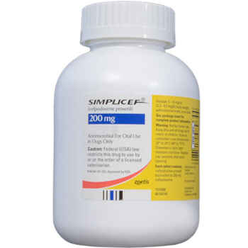 Simplicef 200 mg (sold per tablet) product detail number 1.0