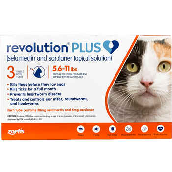 Revolution Plus 5.6-11 lbs 3 pk Orange product detail number 1.0