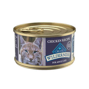 Blue Buffalo BLUE Wilderness Chicken Recipe Adult Wet Cat Food 3 oz Can - Case of 24 product detail number 1.0