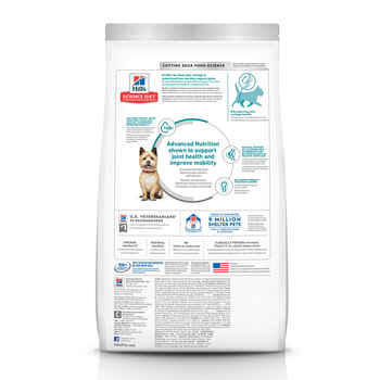 Hill's Science Diet Adult Healthy Mobility Small Bites Chicken Meal, Brown Rice & Barley Dry Dog Food - 15.5 lb Bag