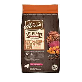 Merrick Lil' Plates Small Breed Grain Free Real Beef & Sweet Potato Dry Dog Food 4-lb product detail number 1.0
