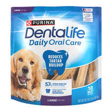 Purina Dentalife Daily Oral Care Large Breed Dog Dental Chews-product-tile