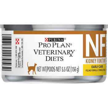 Purina Pro Plan Veterinary Diets NF Kidney Function Early Care Feline Formula Adult Wet Cat Food - (24) 5.5 oz. Cans