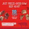 Stella & Chewy's Beef Heart Freeze-Dried Raw Dog Treats