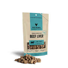 Vital Essentials Freeze Dried Raw Beef Liver Dog Treats-product-tile