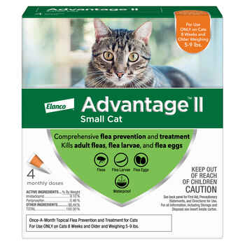 Advantage II 4pk Cat 5-9 lbs product detail number 1.0