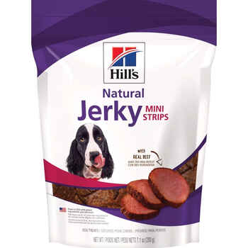 Hill's Natural Jerky Mini-Strips with Real Beef Dog Treats - 7.1 oz Bag product detail number 1.0
