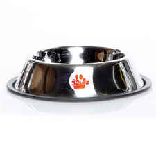 Loving Pets Ruff N Tuff No Tip Stainless Steel Pet Bowl-product-tile