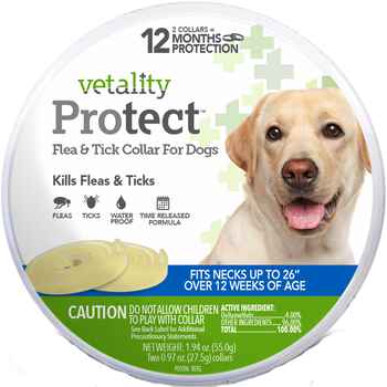 Vetality Flea & Tick Collar 2 pk Dogs product detail number 1.0