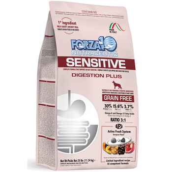 Forza10 Nutraceutic Sensitive Digestion Plus Grain-Free Dry Dog Food 25lbs product detail number 1.0