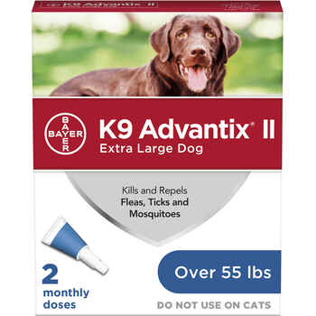 K9 Advantix II 2pk Blue Dog Over 55 lbs product detail number 1.0