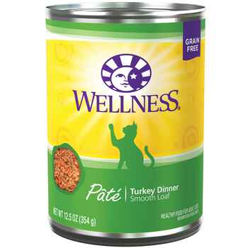 Wellness Complete Health Pate Grain Free Turkey Dinner Wet Cat Food 12.5 oz - Case of 12 product detail number 1.0